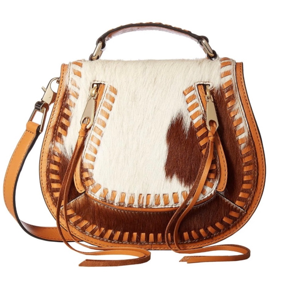 Rebecca Minkoff calf hair western style bag